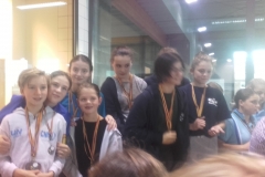 11-12 ans 4x50m 4 nages dames 2 ème place