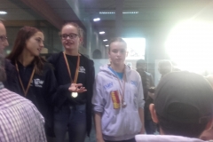 13- 14 ans 4x50m 4 nages dames  3ème place